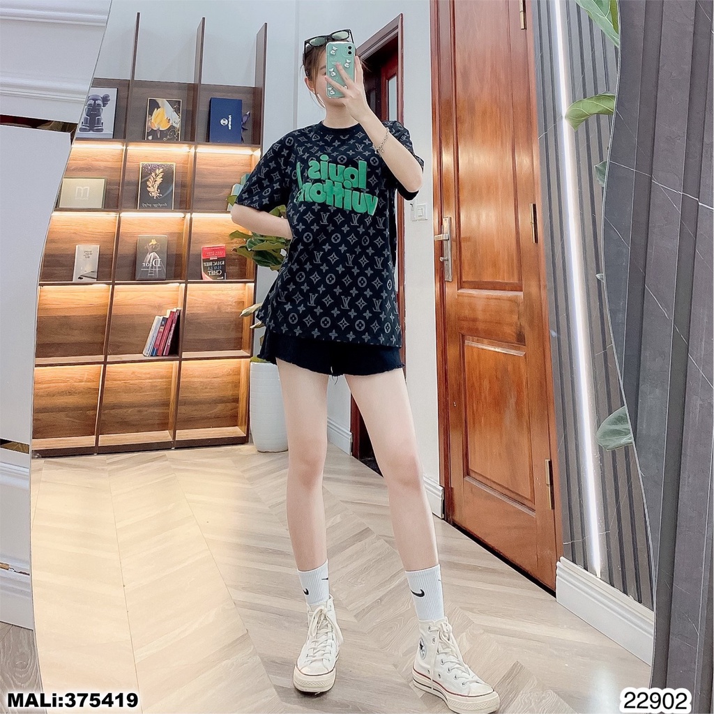 Áo Phông Nam Luonvuituoi In Họa Tiết Độc Đáo - Áo Thun Nam Nữ Lv Cực Chất DT Fashion Menwear