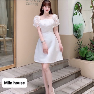 Váy tapta phối tơ bông nổi