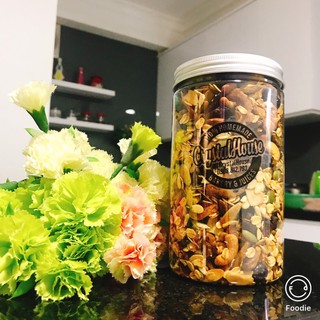 Granola Ăn Kiêng không Đường(500g)-Đặc Biệt không không chất bảo quản và phụ gia