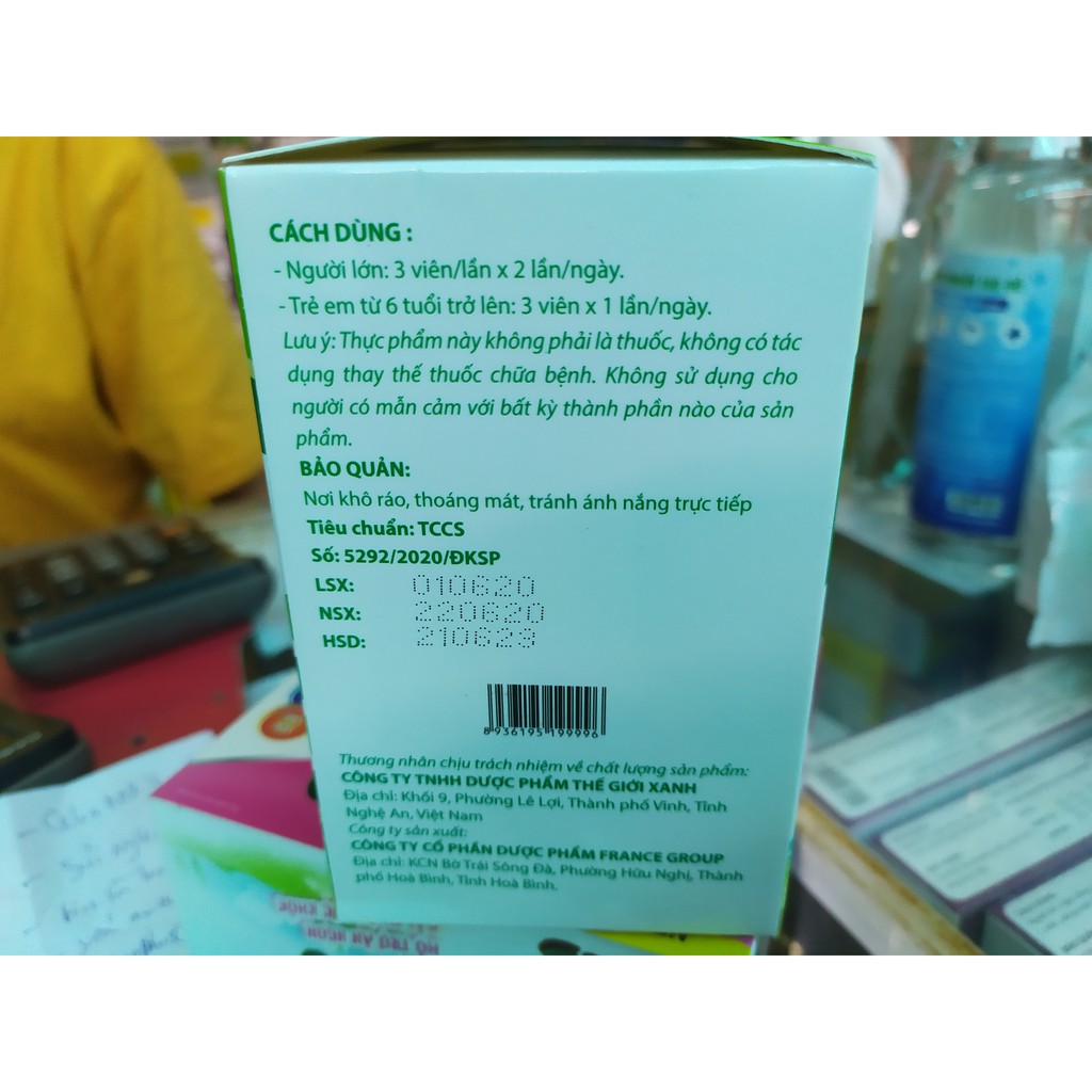 3B kore pluss bổ sung vitamin bồi bổ sức khỏe, nâng cao thể trạng, hỗ trợ kén ăn, người suy nhược, bị lao lực, mất ngủ