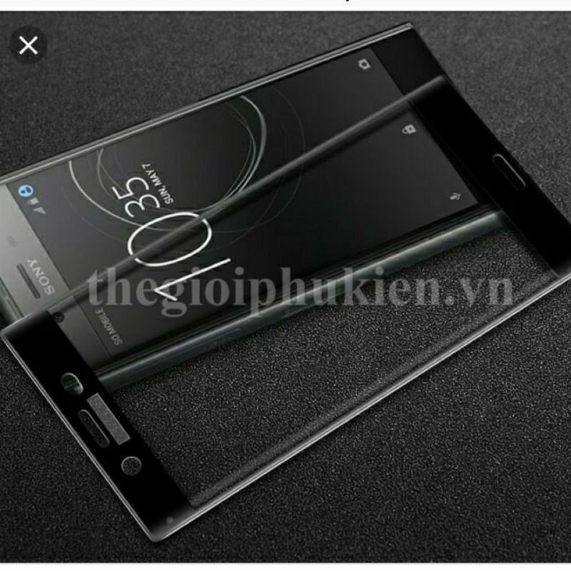 Miếng dán kính cường lực 4D full toàn bộ màn hình Sony XZ Premium