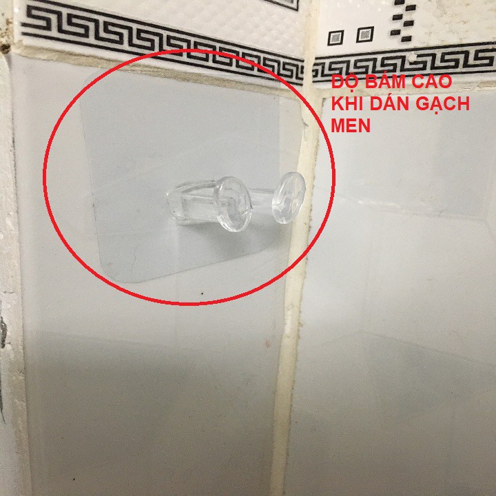 MÓC DÁN TREO PHÍCH CẮM  DÂY ĐIỆN LOẠI TRONG SUỐT - 000218