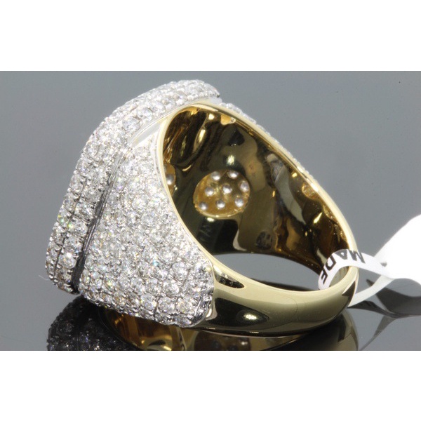 Nhẫn Unisex Mạ VàNg 18K ĐíNh Kim Cương Giả NhiềU MàU SắC