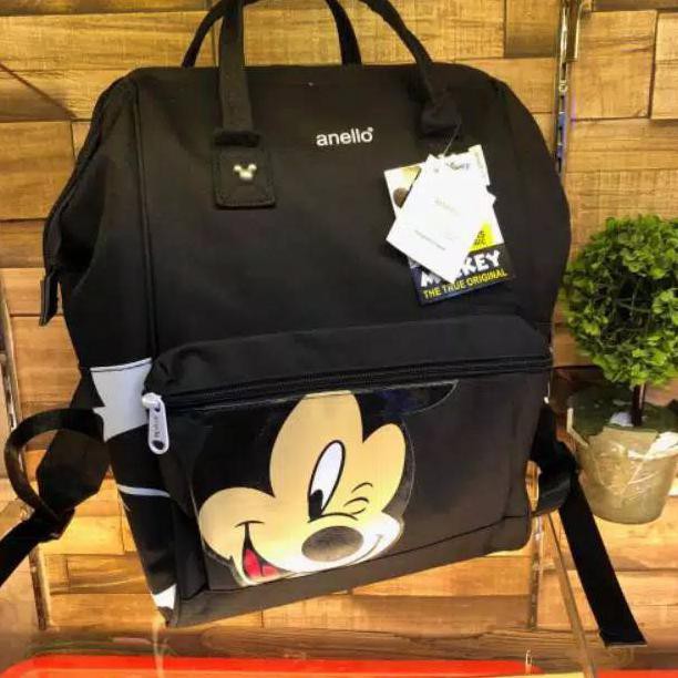 DISNEY Ba Lô In Hình Chuột Mickey Anello 1022