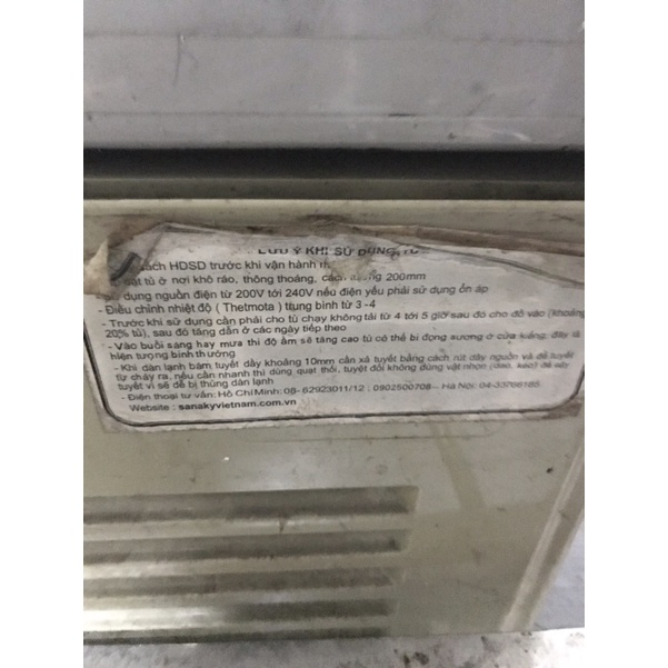 THANH MÁT TỦ ĐÔNG SANAKY