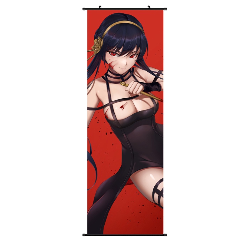 Tấm Áp Phích Dán Tường Trang Trí In Hình Nhân Vật Anime Spy X Family Kiểu Vintage