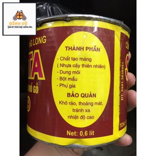 Sơn Ta màu cánh gián dùng cho gỗ