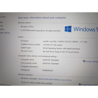 Lap top  lenovo thinkpad x1 yoga 4th gen