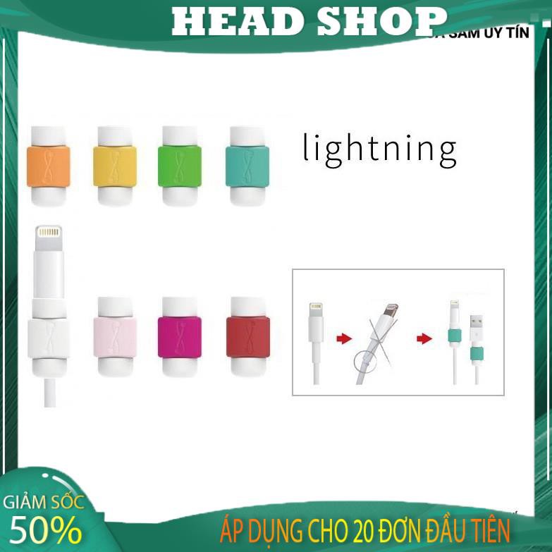 NÚT BẢO VỆ ĐẦU CÁP SẠC, TAI NGHE MÀU NGẪU NHIÊN  HEAD SHOP