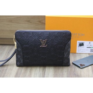 clutch cầm tay khóa số cao cấp fullbox