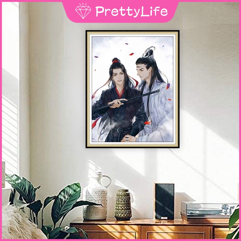 Bộ Tranh Đính Đá Tự Làm Hình Chen Qingling