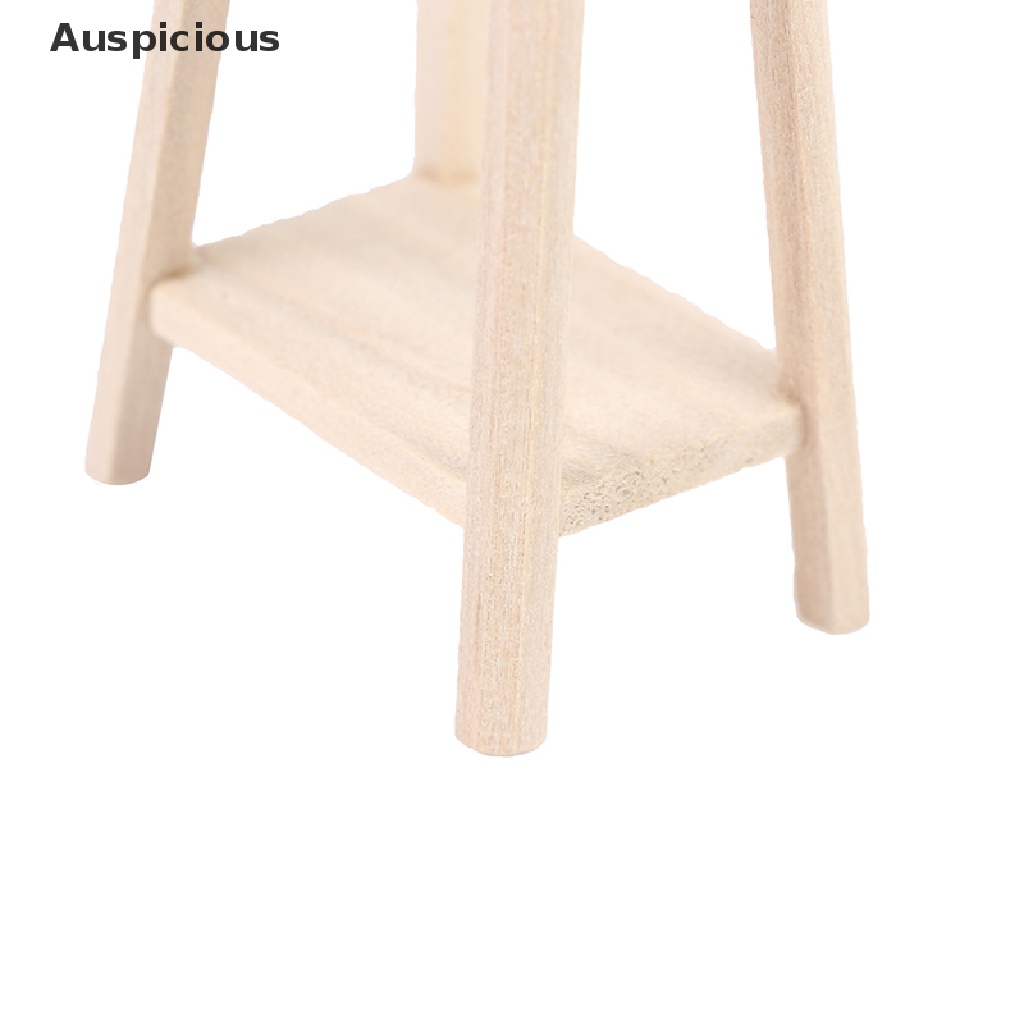 Mô Hình Ghế Gỗ Mini Tỉ Lệ 1: 12 Trang Trí Nhà Búp Bê