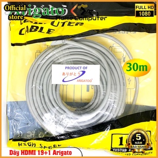 Dây hdmi. dây cáp tín hiệu hdmi 25m-30m 19+1 arigato chuẩn 2.0 hàng cực tốt,chất lượng cao,bh 36 tháng chính hãng