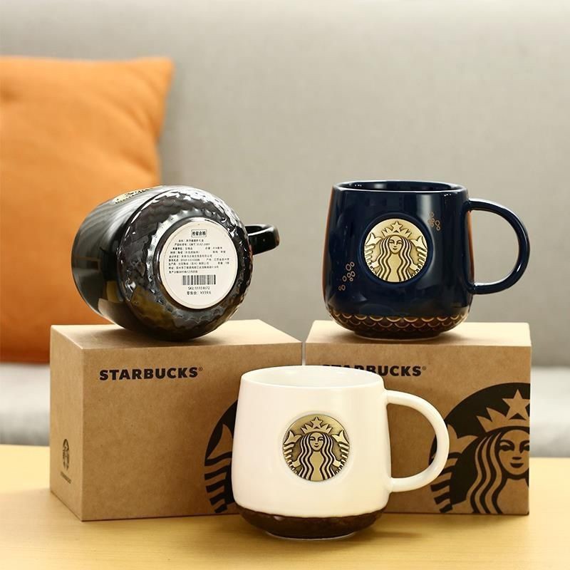 Cốc Uống Nước Starbucks Bằng Đồng Thau Chất Lượng Cao