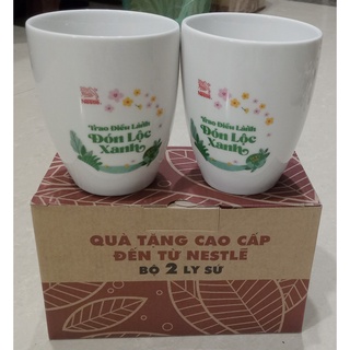 Bộ ly sứ cao cấp NESCAFE (Quà tặng của Nescafe)