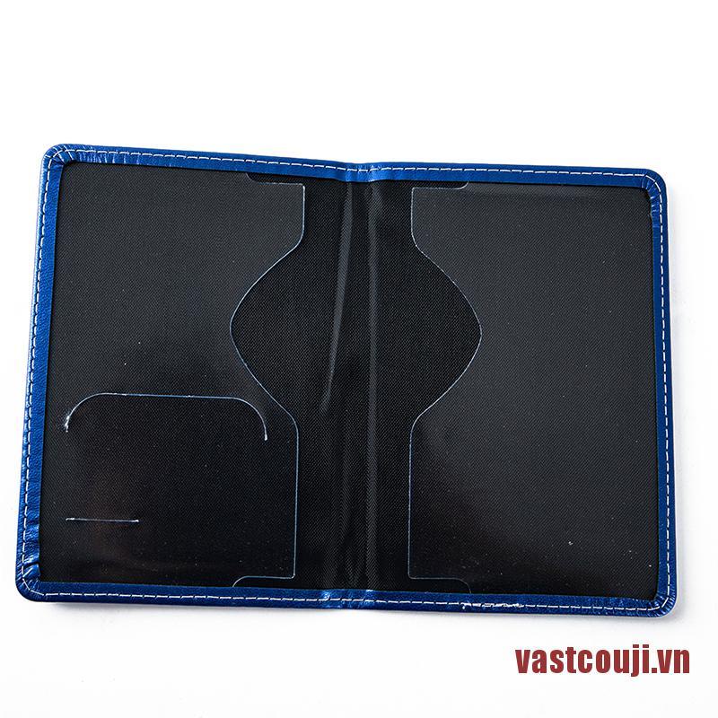 VastcouJI Passport Travel PU Leather Cover for Passport Organizer Passport Protecto