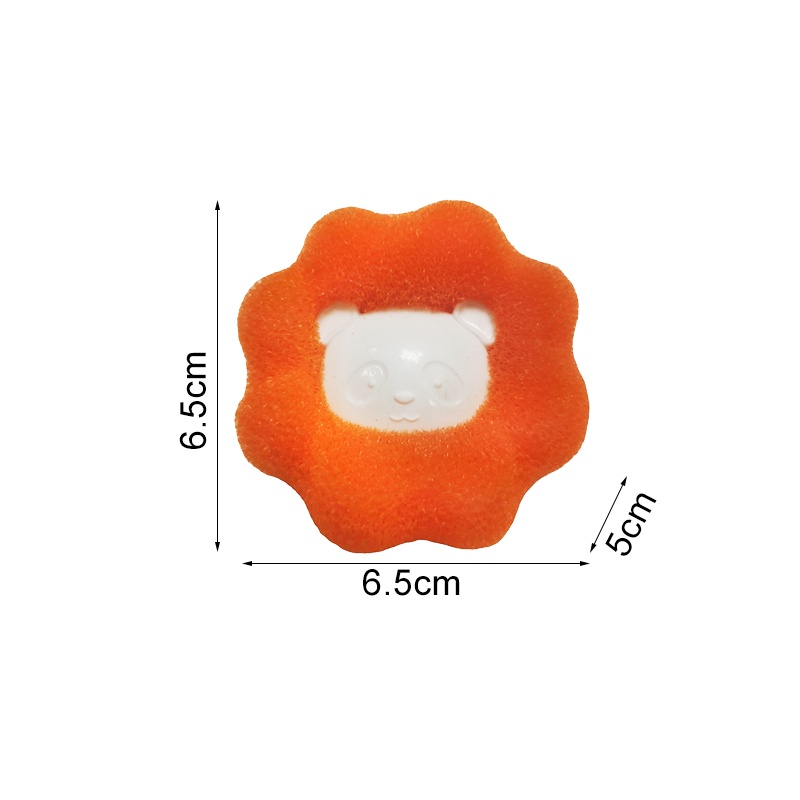 1 Bóng Giặt Đồ / Dụng Cụ Lọc Tóc / Lông Thú Cưng Chống Gió Có Thể Tái Sử Dụng