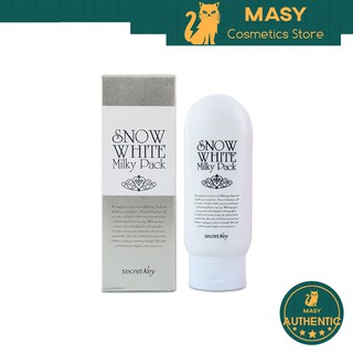 Kem ủ trắng toàn thân Secretkey Snow White Milky Pack 200ml