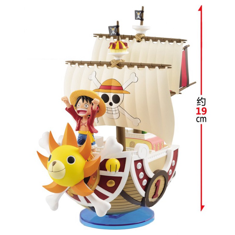 (SỈ LẺ) Figures Tàu Sunny & Luffy One Piece