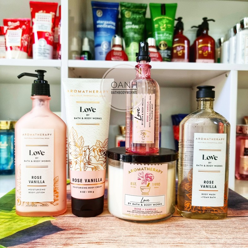 Bộ sản phẩm Rose Vanilla (Love) - BBW | BigBuy360 - bigbuy360.vn