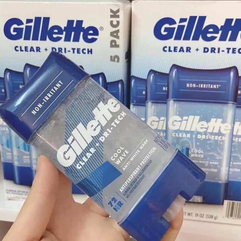 Lăn Khử Mùi Nam Dạng Sáp Gillette 24h 107g