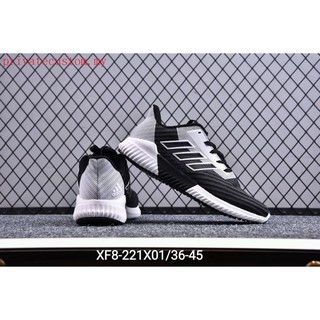 Ready Stock Adidas Alphabounce 8 women men sports running shoes black 1