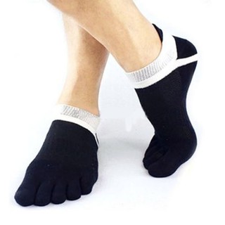 Vớ cotton nam kiểu xỏ ngón thoáng khí nhiều màu sắc đầy cá tính