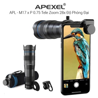 Bộ lens, ống kính tele zoom 28X HD Apexel - Dành cho mọi điện thoại