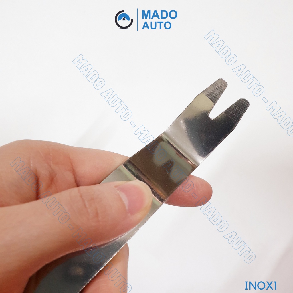 Thanh nạy Inox cậy chốt nở nhựa Taplo Tapoi chuyên dụng MADO Auto INOX1