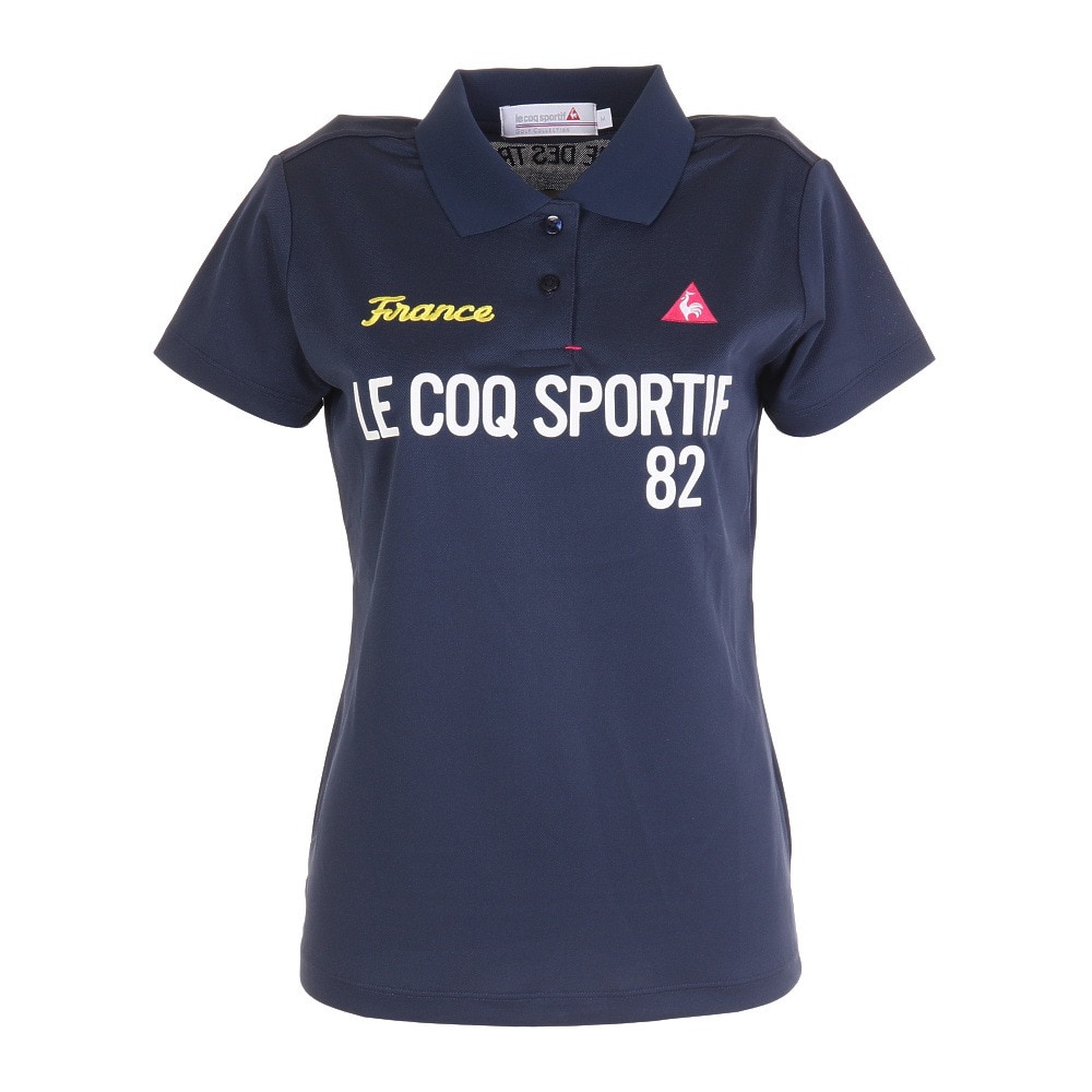 Áo T- Shirt Le coq sportif nữ có cổ - QGWRJA03-NV00