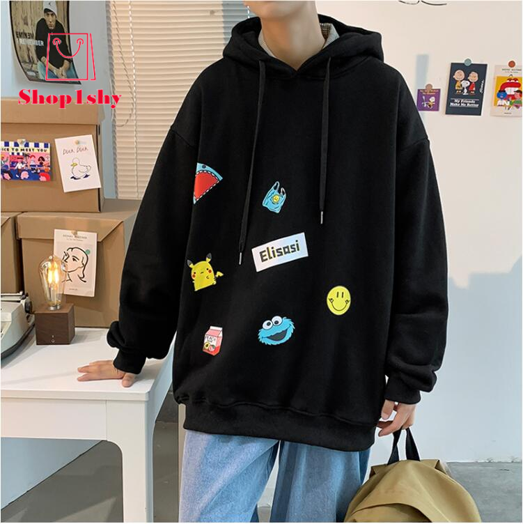 Áo Hoodies Có Nón Dài Tay Thời Trang Nam