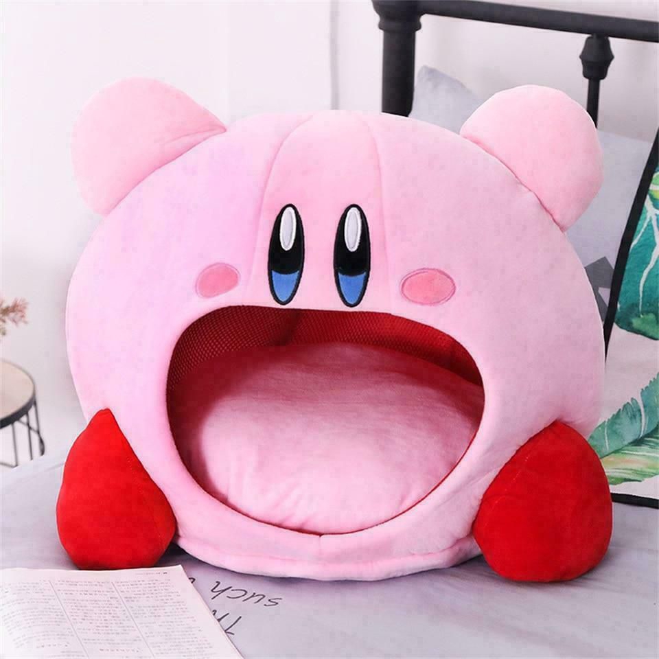Gối Ngủ Nhồi Bông Mềm Mại Hình Kirby Siesta Trong Trò Chơi Kirby Đáng Yêu