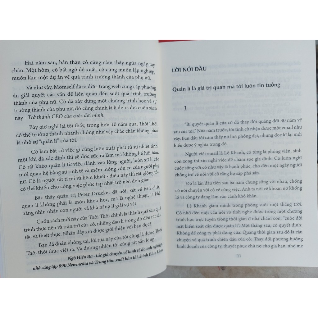 Sách Minh Long - Trở Thành CEO Của Cuộc Đời Mình