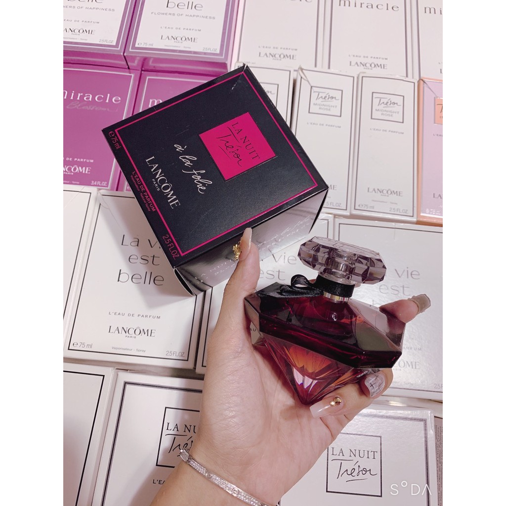 Nước Hoa Nữ ❣️FREESHIP❣️ Nước Hoa Lancome La Nuit Tresor à la Folie L'eau De Parfum