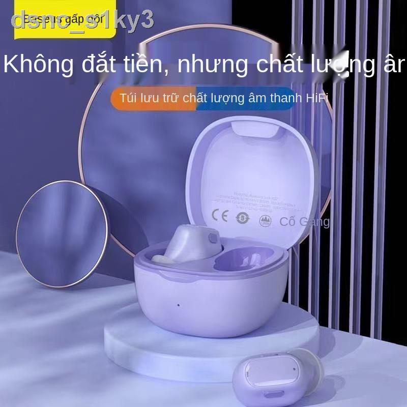 Tai nghe bluetooth không dây true Baseus WM01 thể thao mini chạy nhạc in-ear chế độ chờ lâu chuyên dụng