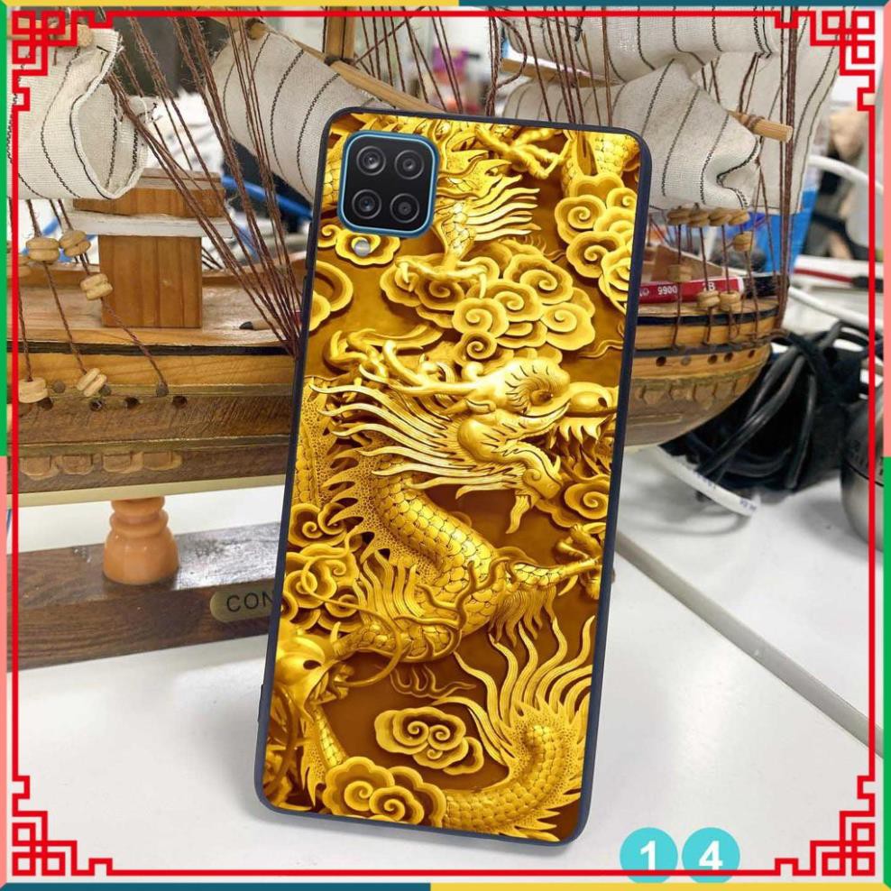 Ốp lưng in kính cho Samsung A12 5G - Samsung M12 sáng bóng, bảo vệ mặt lưng tốt