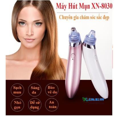 Máy hút mụn cầm tay siêu mạnh,BEAUTY SKIN CARE XN8030,hút mụn đầu đen mini giúp hút sạch mụn cám,mụn đầu đen dễ dàng