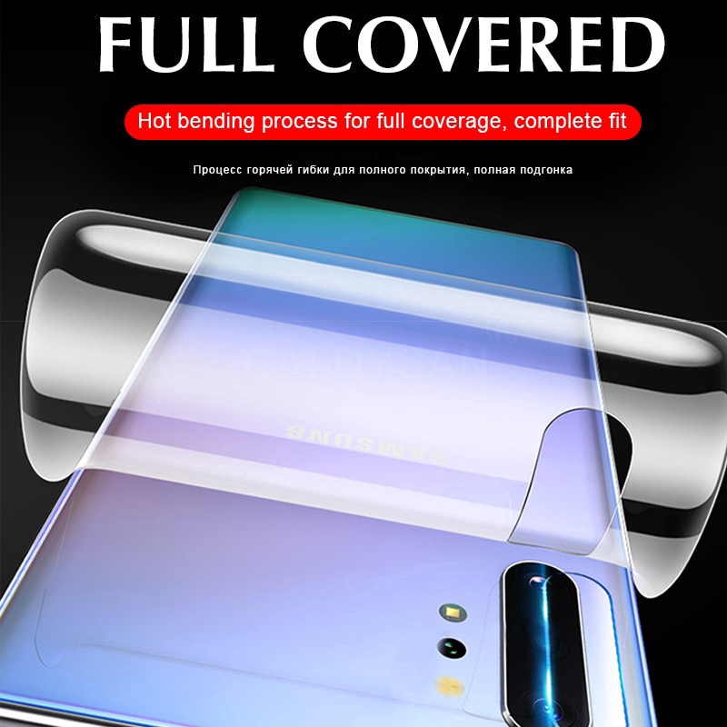 Miếng dán bảo vệ mặt trước/sau cho Samsung Galaxy S9 S10E S8 Plus Note 8 9 10 Pro