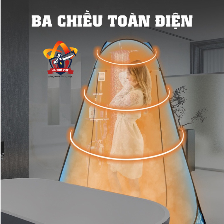 Lều thay đồ cắm trại tự bung, lều vệ sinh dã ngoại kín đáo bền đẹp dùng cho du lịch dã ngoại cắm trại tiện lợi - DCP15