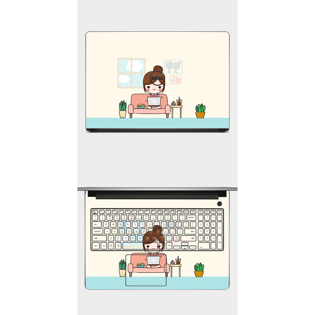 Skin Laptop Hình Đơn Giản Dành Cho Nhiều Dòng Như: Dell, Hp, Acer, Asus, Macbook,...