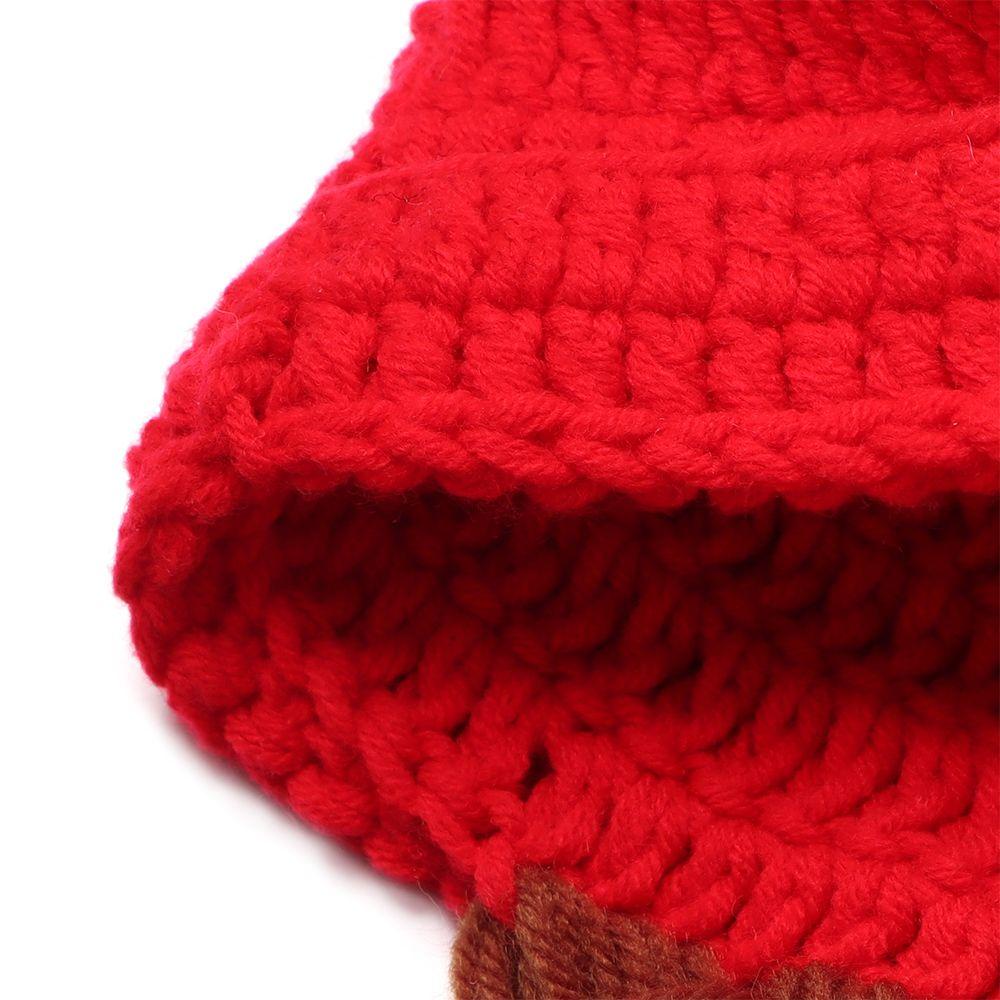 LAYOR1 Mũ Len Trùm Tai Giữ Ấm Kiểu Dáng Dễ Thương Cho Bé