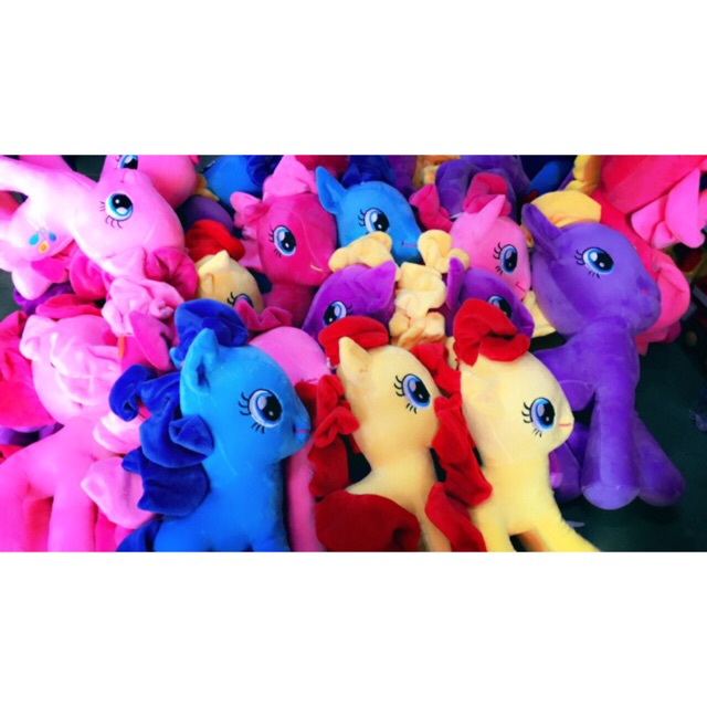 Ngựa Pony thú bông 40cm