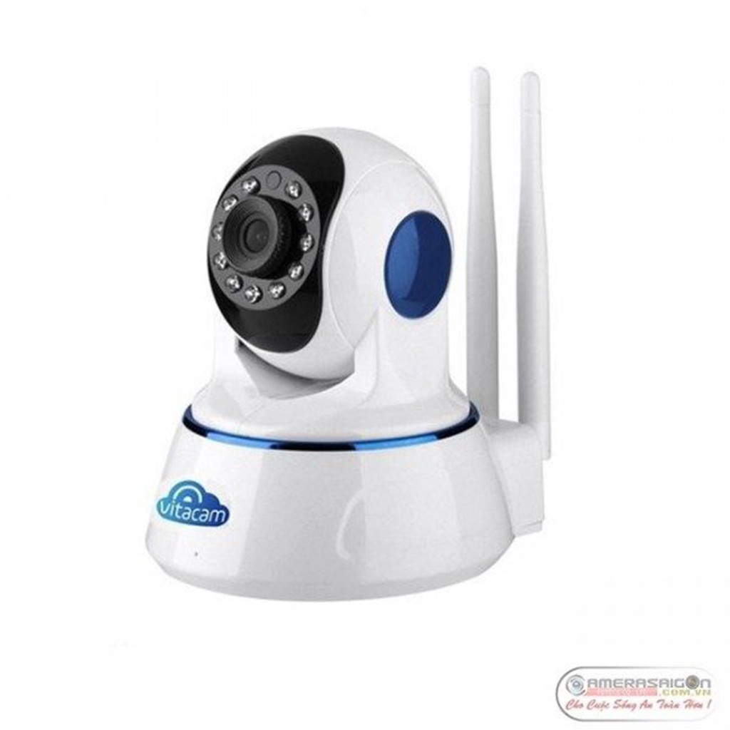 [ RẺ VÔ ĐỊCH ] Camera an ninh Vitacam VT720 – Camera Đám Mây IP 1.0Mpx 720P HD - Xoay 355 độ, Đàm thoại 2 chiều