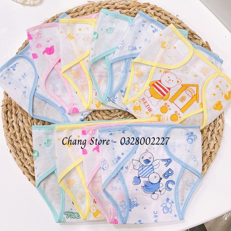 Set 10 Tã Dán Vải Baby Cho Bé Từ 3-8kg