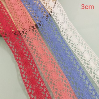Ren chỉ cotton,size 3cm (dây 5 mét )