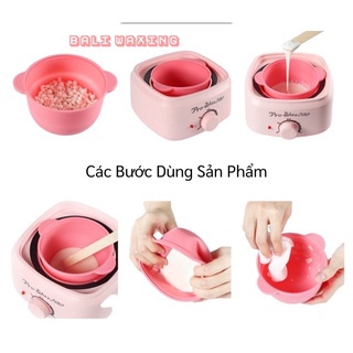 Chén silicon nấu sáp wax lông chịu nhiệt, làm sạch dễ dàng