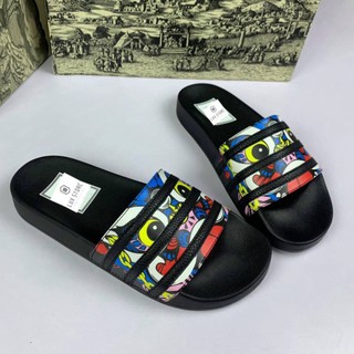 Dép Nam - Dép Lê Nam Quai Ngang A.DI.DAS đế đúc nguyên khối siêu nhẹ cực bền, phong cách Ulzzang cực hot D09 HOT