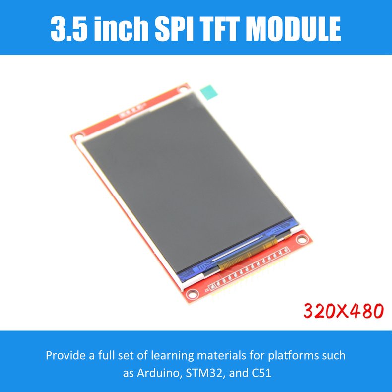 Mô Đun Hiển Thị Lcd Ili9341 X0806X 3.5 Inch 320x240 Spi | BigBuy360 - bigbuy360.vn