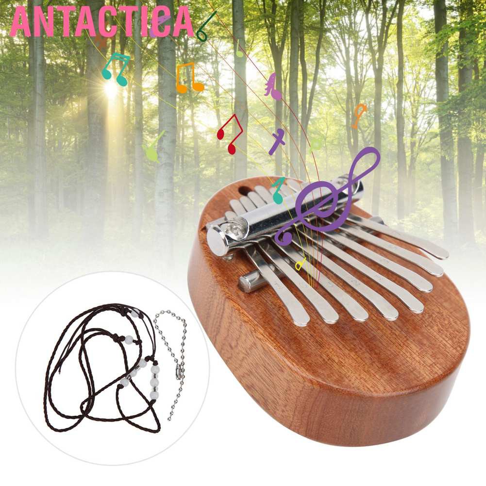 Đàn Kalimba 8 Phím Bằng Gỗ Cho Bé