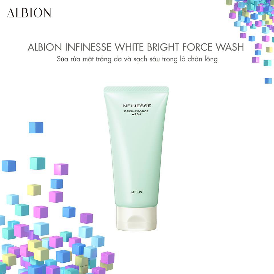 SỮA RỬA MẶT TRẮNG DA VÀ SẠCH SÂU TRONG LỖ CHÂN LÔNG INFINESSE